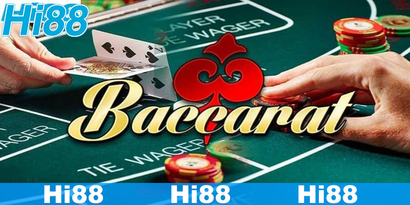 Luật chơi baccarat online tại Hi88 đơn giản, chi tiết 1 Baccarat game bài hấp dẫn, thú vị