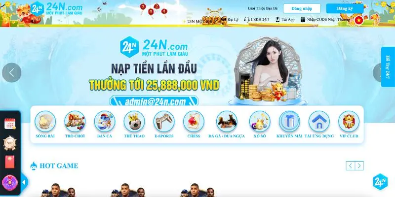 Nhà Cái 24n - Sân Chơi Giải Trí Đẳng Cấp Đến Từ Châu Âu 1 gioi-thieu-nha-cai-24n